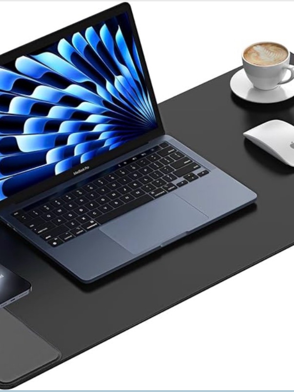 Wireless Charging Mouse Pad, 31.5"x15.75" XXL Large Desk Pad